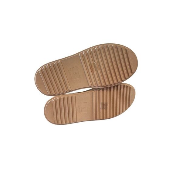 NIB Prettylittlething Faux Suede Contrast Faux Fur Ankle Boot Cream Size 8 - Picture 3 of 8